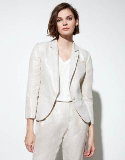 Blazer Brune Linen - TWINKLE SAND