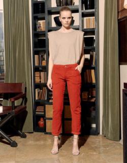 Cargo Sandrine Velvet - PAPRIKA