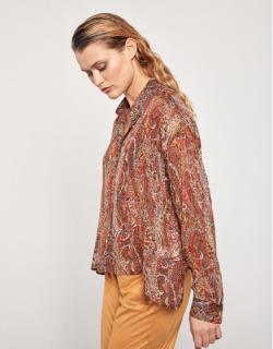 Chemise Bea Printed - ORANGE FOLK