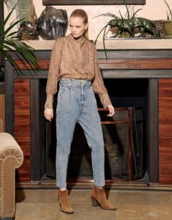 Jean cigarette taille haute Ava - DNM B-238