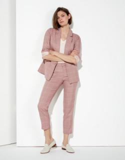 Cigarette trousers Liv Fancy - PINK CHECKS