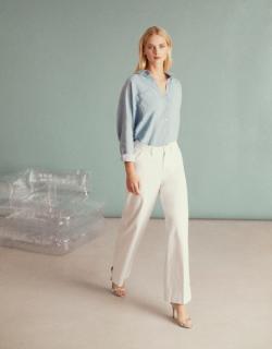 Pantalon wide Pilly - WHITE