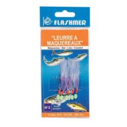 Bas De Ligne Flashmer Mitraillette À Maquereaux