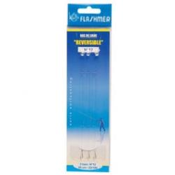 Bas De Ligne Flashmer Reversible - 3 Ham.