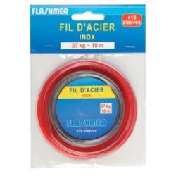 Fil D'acier Flashmer TressÉ 10m