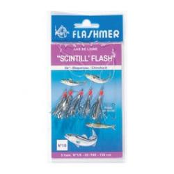Mitraillette Flashmer Scintill'flash - 5 Hameçons Argent