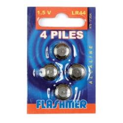 Piles Alcalines Flashmer Lr44
