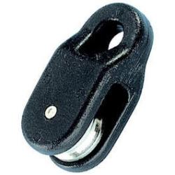 Poulie Sans Billes Simple - Réa Inox 12mm - Anneau - Wichard