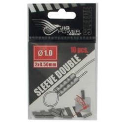 Sleeve Powerline Double Black Nickel