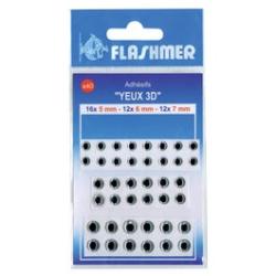 Yeux À Coller Flashmer 3d