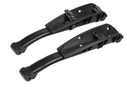 Eufab - Porte-vélo Eufab : Supports De Roues Extra Larges Crow Jusqu'à 3.25 Pouces