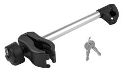 Eufab - Porte-vélo Eufab : Fixe-cadre À Pince Long Amovible Ø 25 + 30 Mm Antivol - Porte-vélos Eufab
