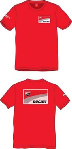 Pritelli - Ducati Man T-shirt Rouge