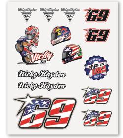 Pritelli - Nicky Hayden Big Stickers