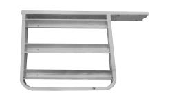 Eufab - Pièce Porte-vélo Eufab: Base De Plateforme Avec Rails - Gauche Bike Three