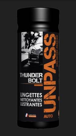 Unpass - Unpass Thunderbolt Peche 35 Lingettes Pour Véhicule