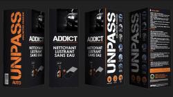 Unpass - Unpass Addict Sans Eau 750ml + Microfibre Pour Véhicule