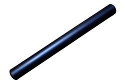 Eufab - Pièce Porte-vélo Eufab: Tube Support De Cadre Strap Noir Long