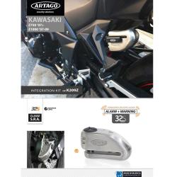 Artago - Support Adaptable 32 Kawasaki Z1000 (2007-2009) Z750 (2007-?)