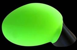 Urban Accent - Housse Décorative Verte Fluo
