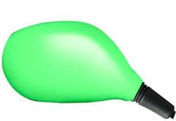 Urban Accent - Housse Décorative Verte Fluo Ovale