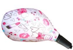 Urban Accent - Housse Décorative Blanche Girly