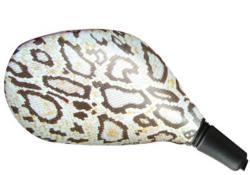 Urban Accent - Housse Décorative Serpent Marron Ovale