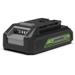 Greenworks - Batterie Greenworks 2ah G-24 Lithium 24v (sans Chargeur)