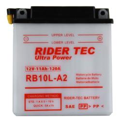 Rider-tec - Batterie Moto Rb10l-a2 Conventionnelle 12v 11ah 120a
