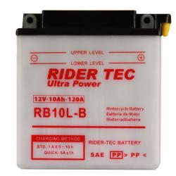 Rider-tec - Batterie Moto Rb10l-b Conventionnelle 12v 10ah 120a