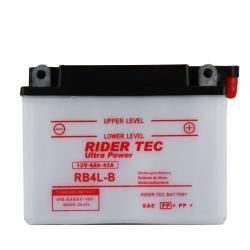 Rider-tec - Batterie Moto Rb4l-b Conventionnelle 12v 4ah 45a