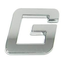 Eufab - Lettre ''g'' 3d Autocollante Chromée