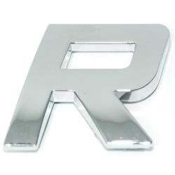 Eufab - Lettre ''r'' 3d Autocollante Chromée