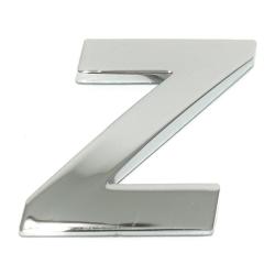 Eufab - Lettre ''z'' 3d Autocollante Chromée