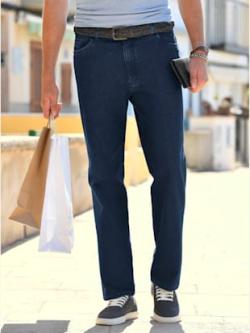 Jean marque brühl 5 poches coupe coupe swing-pocket, couleur bleu, taille 26, marque Brühl - Witt