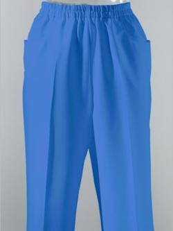 Corsaire sport avec plis repassés, couleur bleu, taille 44 - Witt