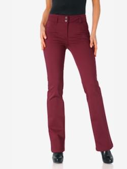 Pantalon bootcut coupe bootcut tendance, couleur rouge, taille 52 - Witt