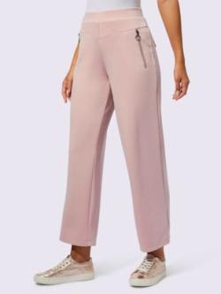 Pantalon large 50% modal, couleur couleur ivoire, taille 44, marque Creation L - Witt