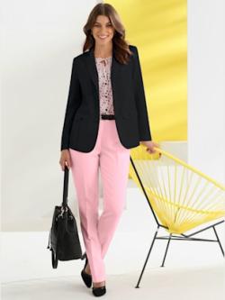 Blazer chemisier coupe classique, couleur noir, taille 52 - Witt