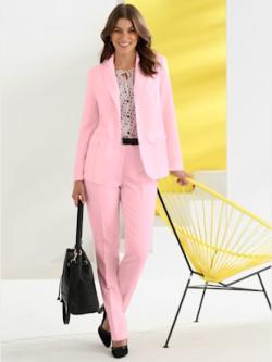 Blazer chemisier coupe classique, couleur rose, taille 54 - Witt