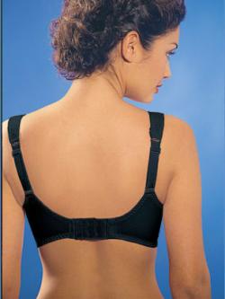 Extension soutien-gorge, couleur noir, taille 3 cm de hauteur, marque Naturana - Witt