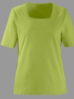 T-shirt à manches courtes pur coton - vert pistache - 54 - WITT