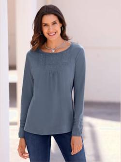 T-shirt 50% coton - bleu fumée - 40 - WITT