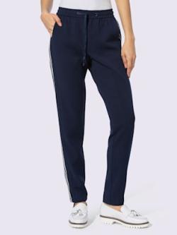Pantalon jogpant qualité tissée, couleur bleu, taille 52 - Witt