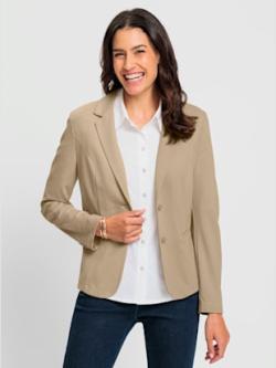 Blazer en jersey avec viscose (ecovero), couleur marron, taille 50 - Witt