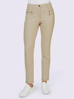 Pantalon extensible, couleur marron, taille 40 - Witt