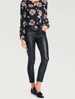Pantalon effet ventre plat coupe skinny tendance, couleur noir, taille 50 - Witt
