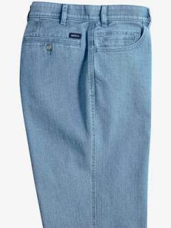 Jean marque brühl 5 poches coupe coupe swing-pocket, couleur bleu, taille 25, marque Brühl - Witt
