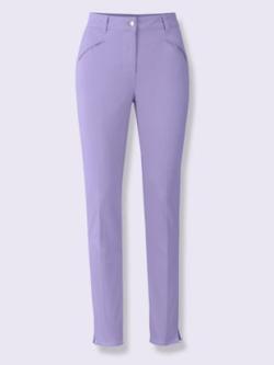 Pantalon skinny qualité extensible, couleur violet, taille 44 - Witt