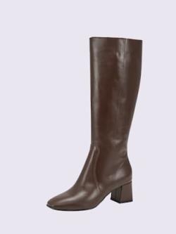 Bottes cuir nappa de vache - marron - 37 - Witt